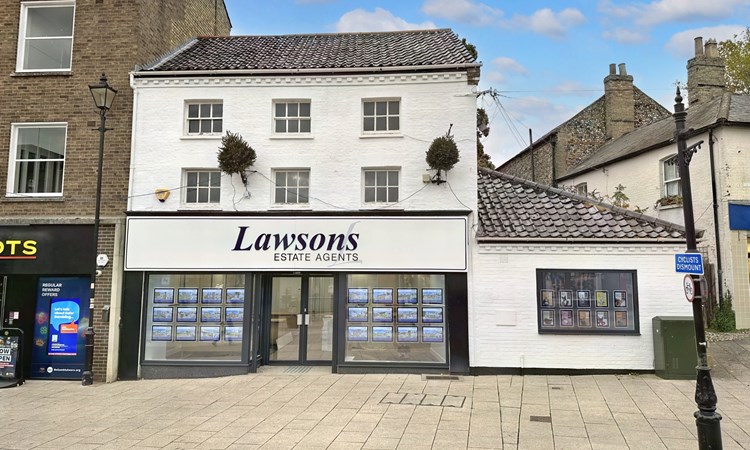 Case study of the Lawsons Estate Agents installation